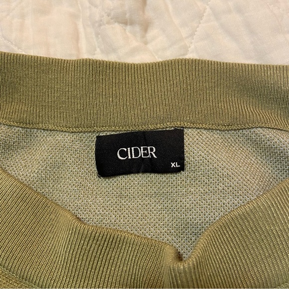 Sage Green Floral Bodycon Sweater Midi Skirt - Picture 2 of 3